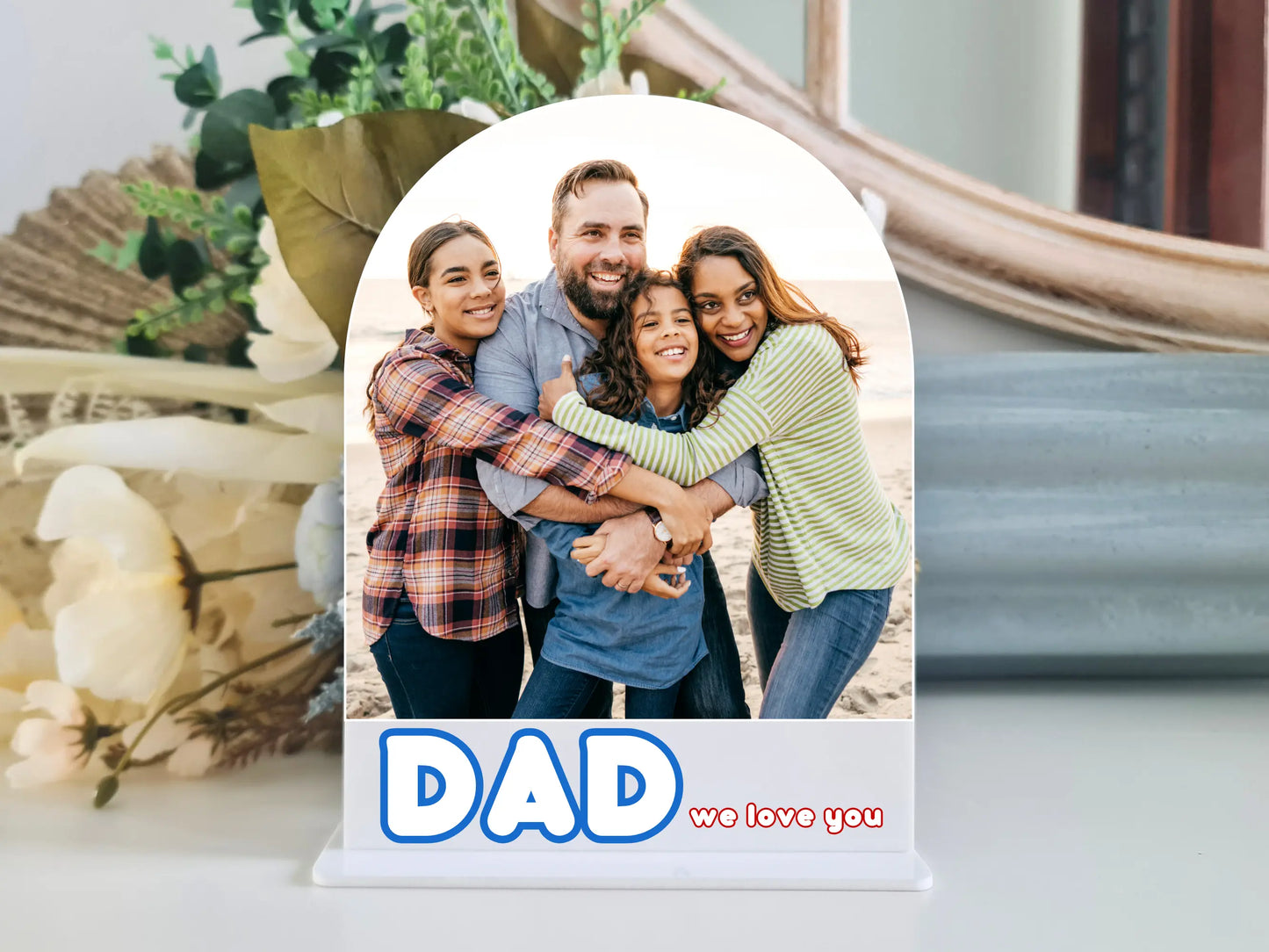 Personalised Father’s Day UV Printed Sign Father’s Day Sign – A Keepsake He’ll Always Treasure Evermore Gifts & Favours