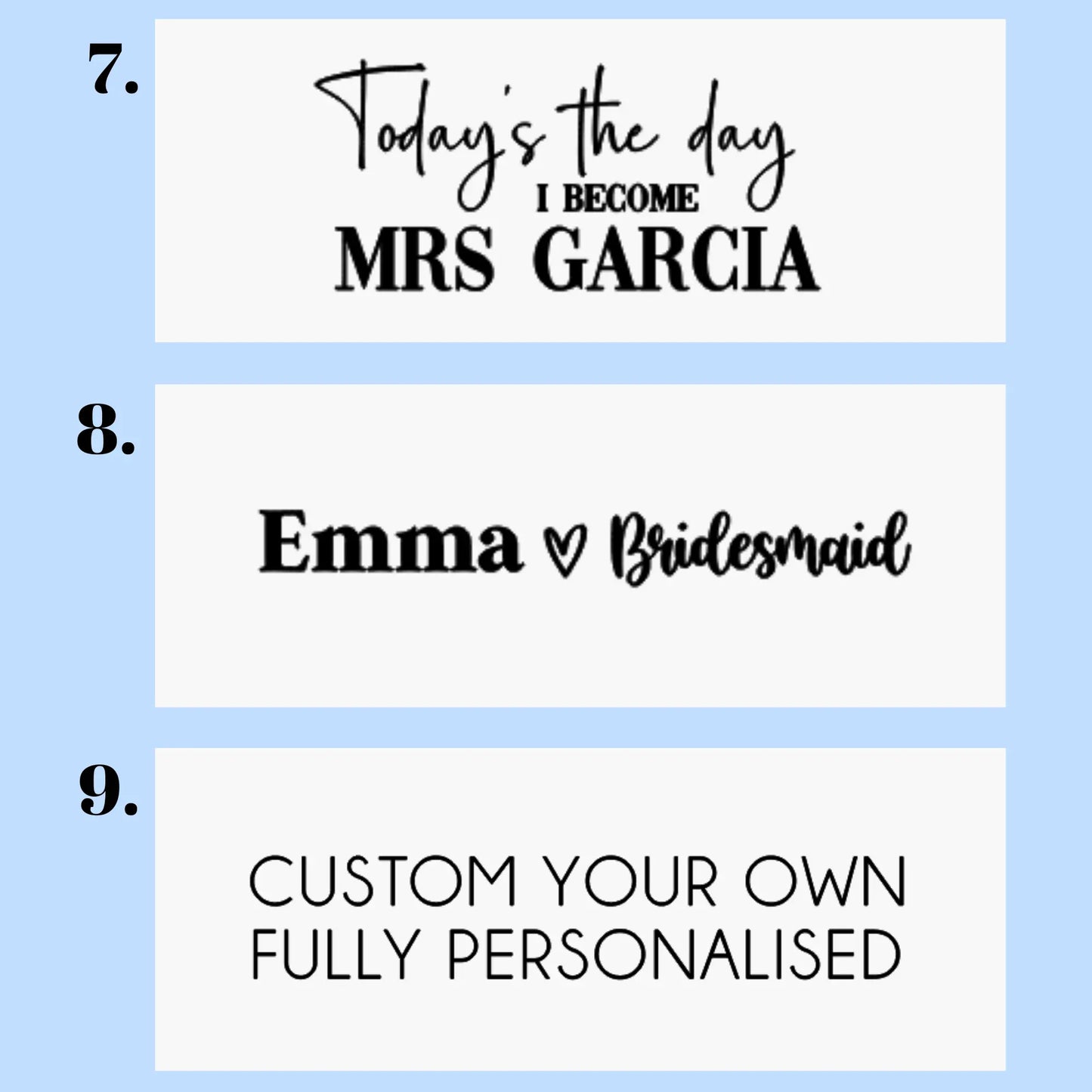 500ml Personalised Water Bottle – Custom Printed Drink Bottle Evermore Gifts & Favours