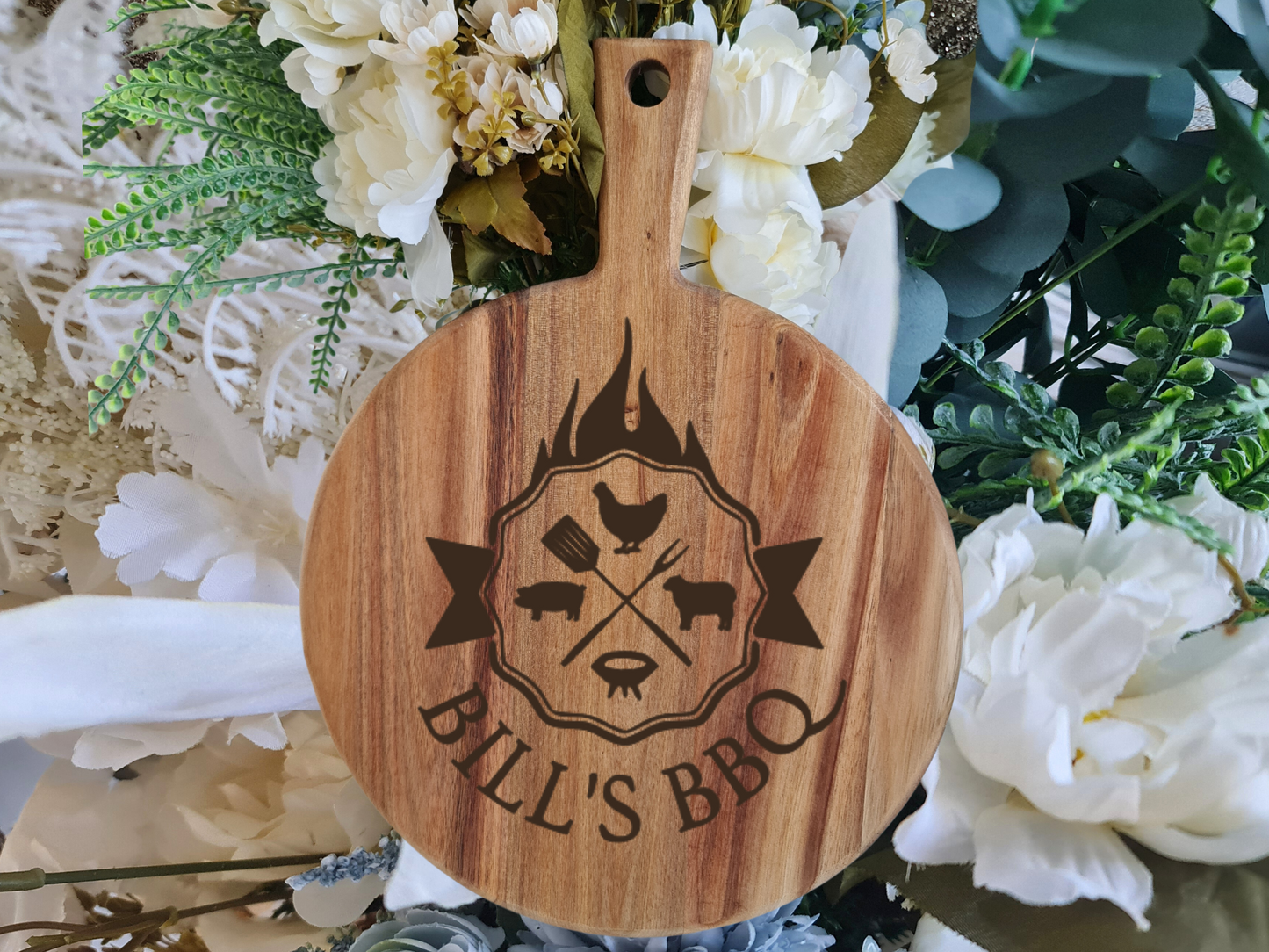 Personalised Laser Etched Serving Boards