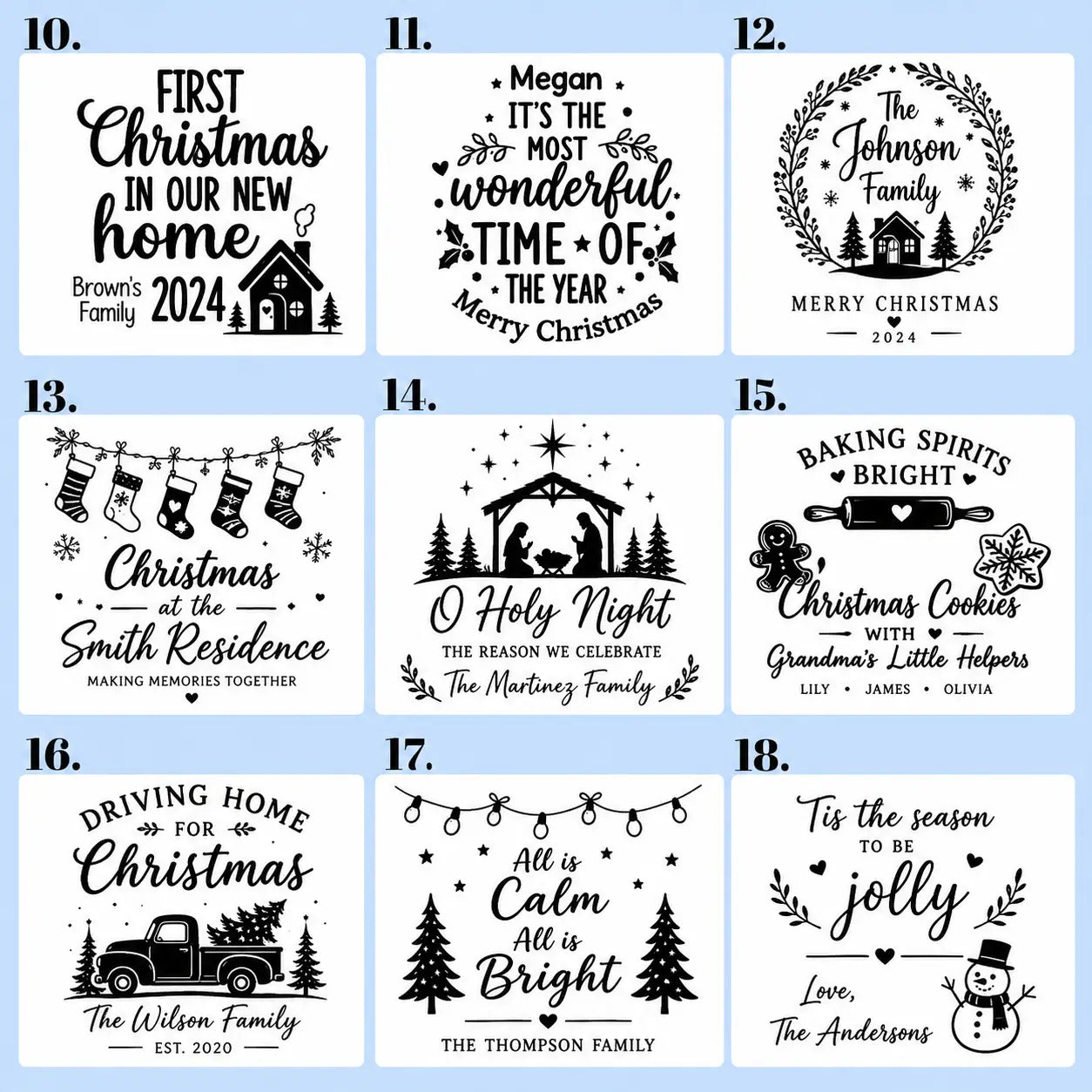 Personalised Holiday Cheese Board – Unique Christmas Gift Idea