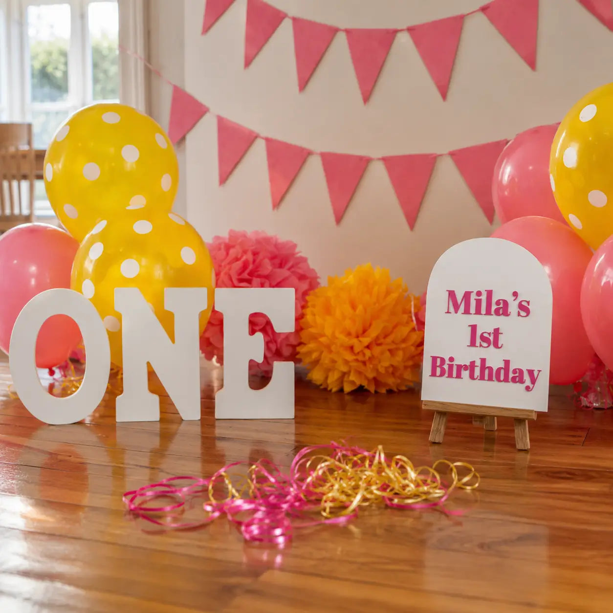 Personalised Acrylic Double Layer Signage