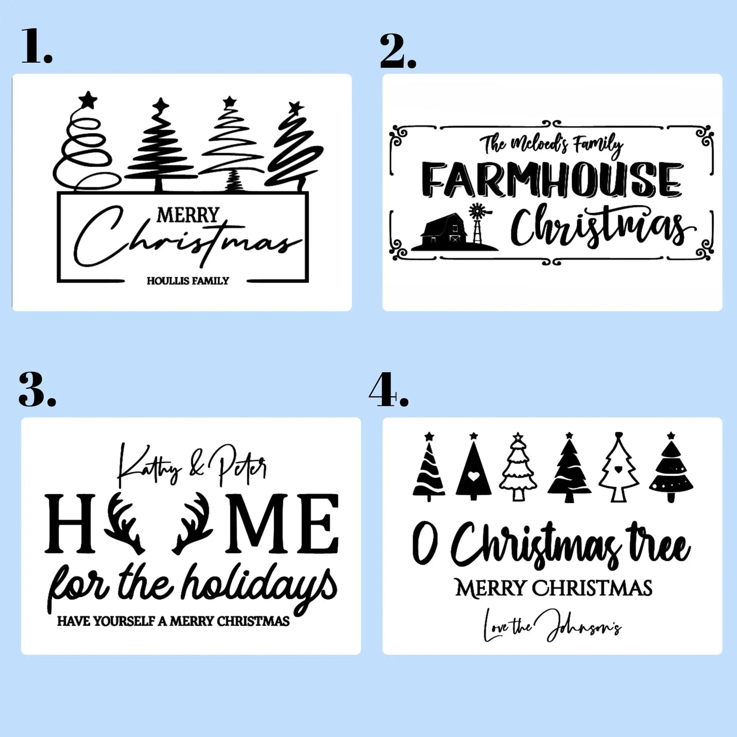 Personalised Christmas Serving Board Engraved | Custom Cheese Board Gift Evermore Gifts & Favours
