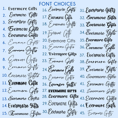 230ml Laser Etched White Wine Glass