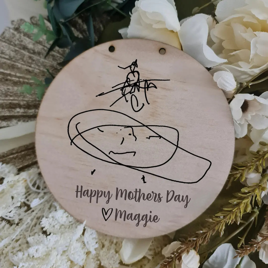 Personalised DIY Kids Drawing Plaques – A Creative Keepsake Made with Love Evermore Gifts & Favours