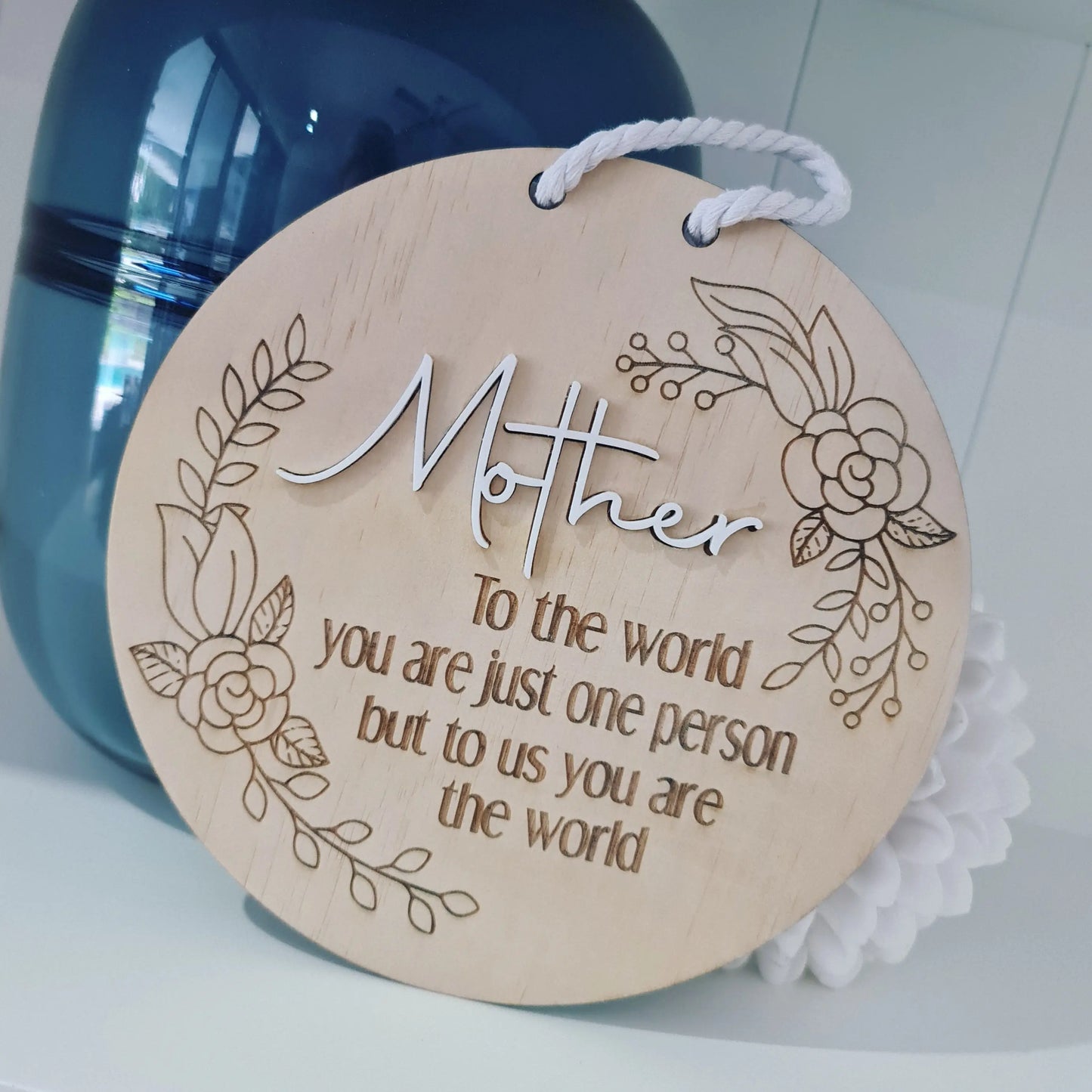 Personalised Mothers Day Plaque Evermore Gifts & Favours