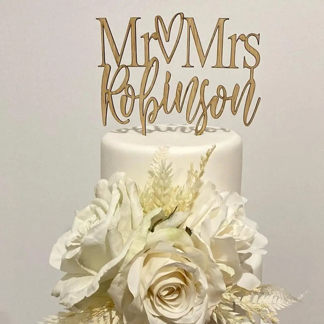 She Said Yes Cake Topper – Engagement or Bridal Shower Decor Evermore Gifts & Favours