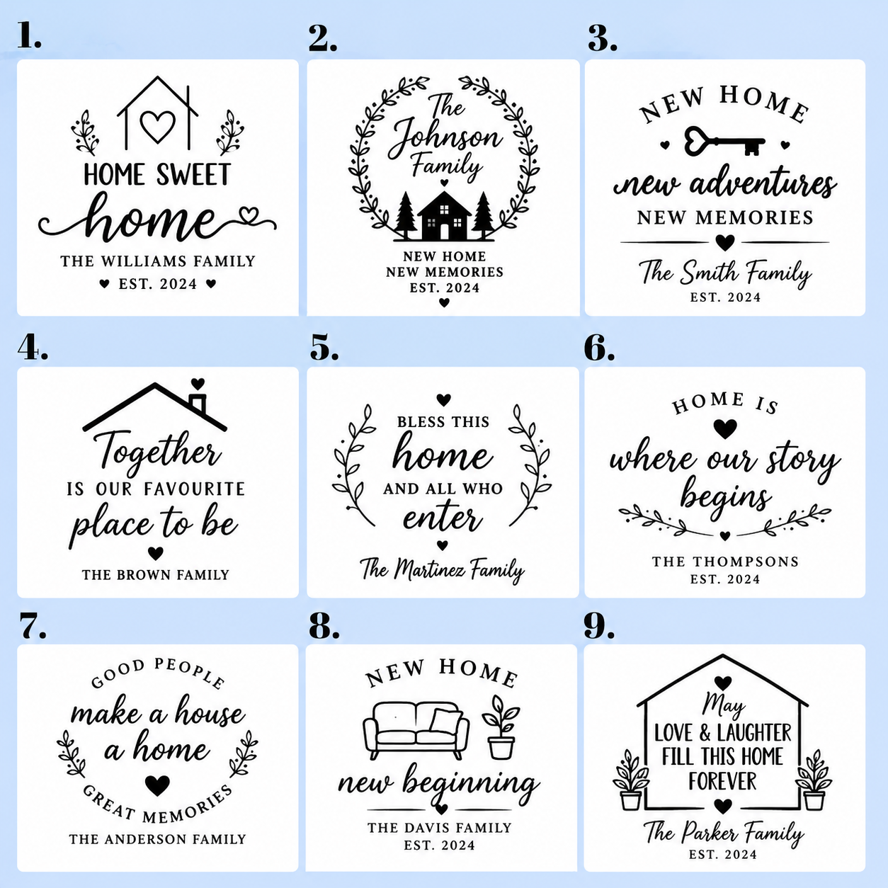 Engraved Serving Board gift Personalised | Home Gift & Housewarming Board