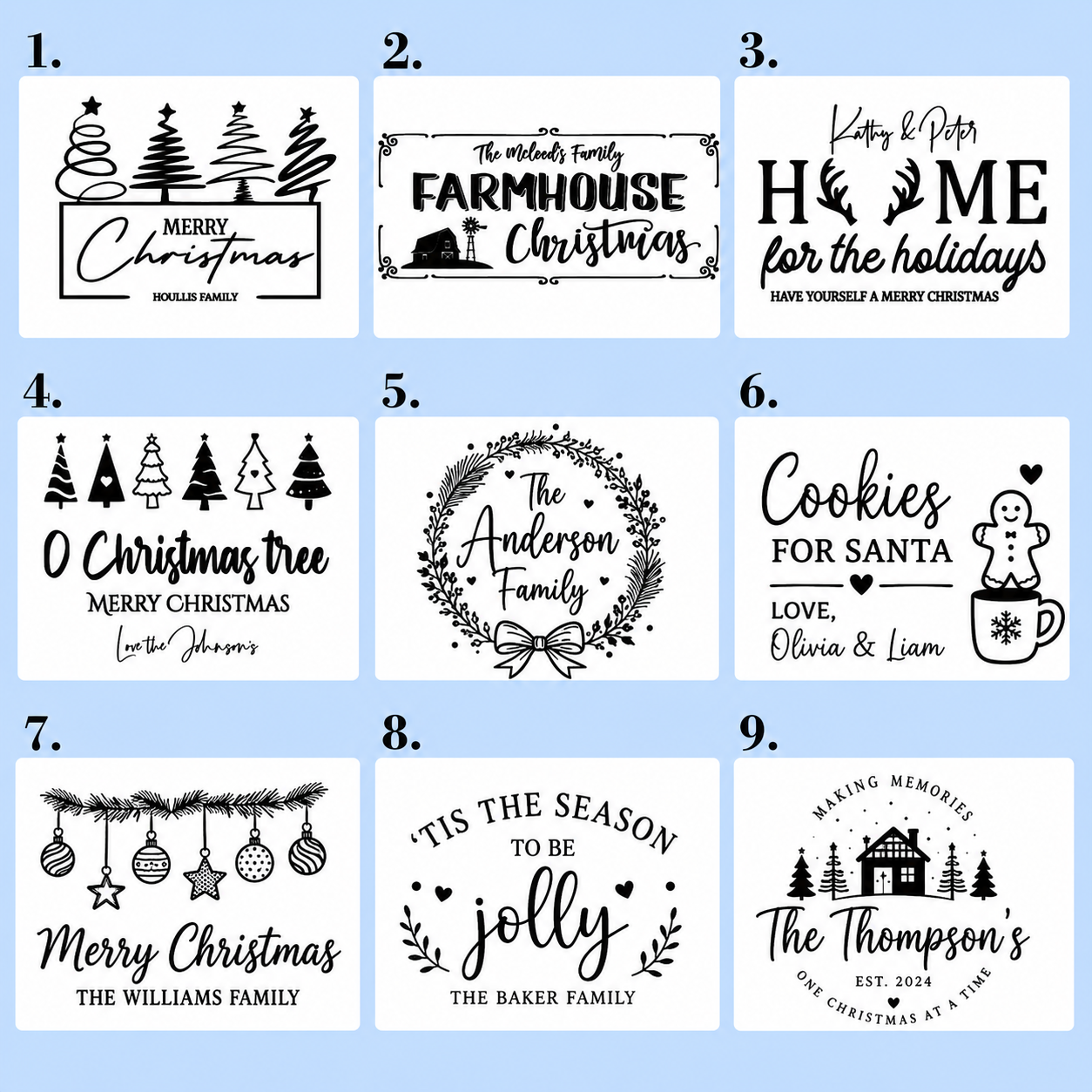Personalised Holiday Cheese Board – Unique Christmas Gift Idea