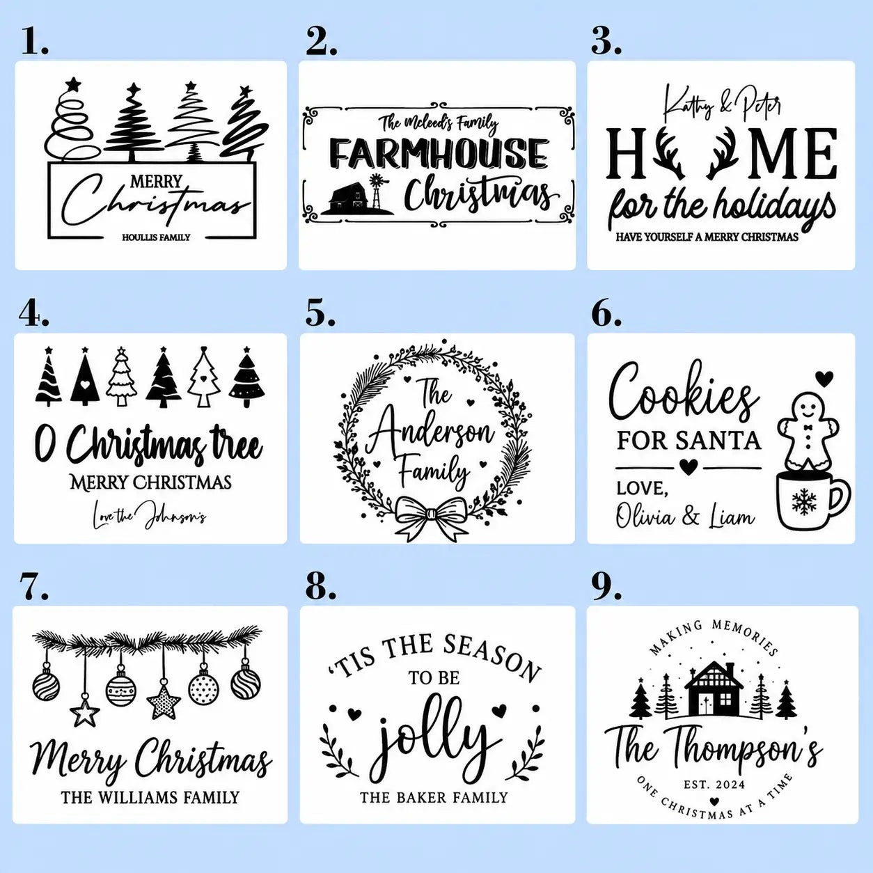 Personalised Holiday Cheese Board – Unique Christmas Gift Idea