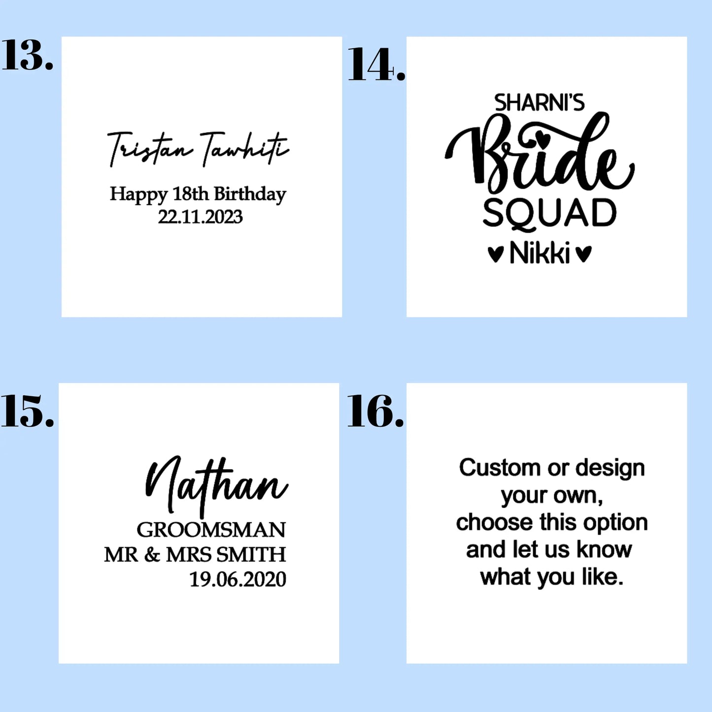 Personalised Stubby Cooler – Custom Printed Drink Holder Evermore Gifts & Favours