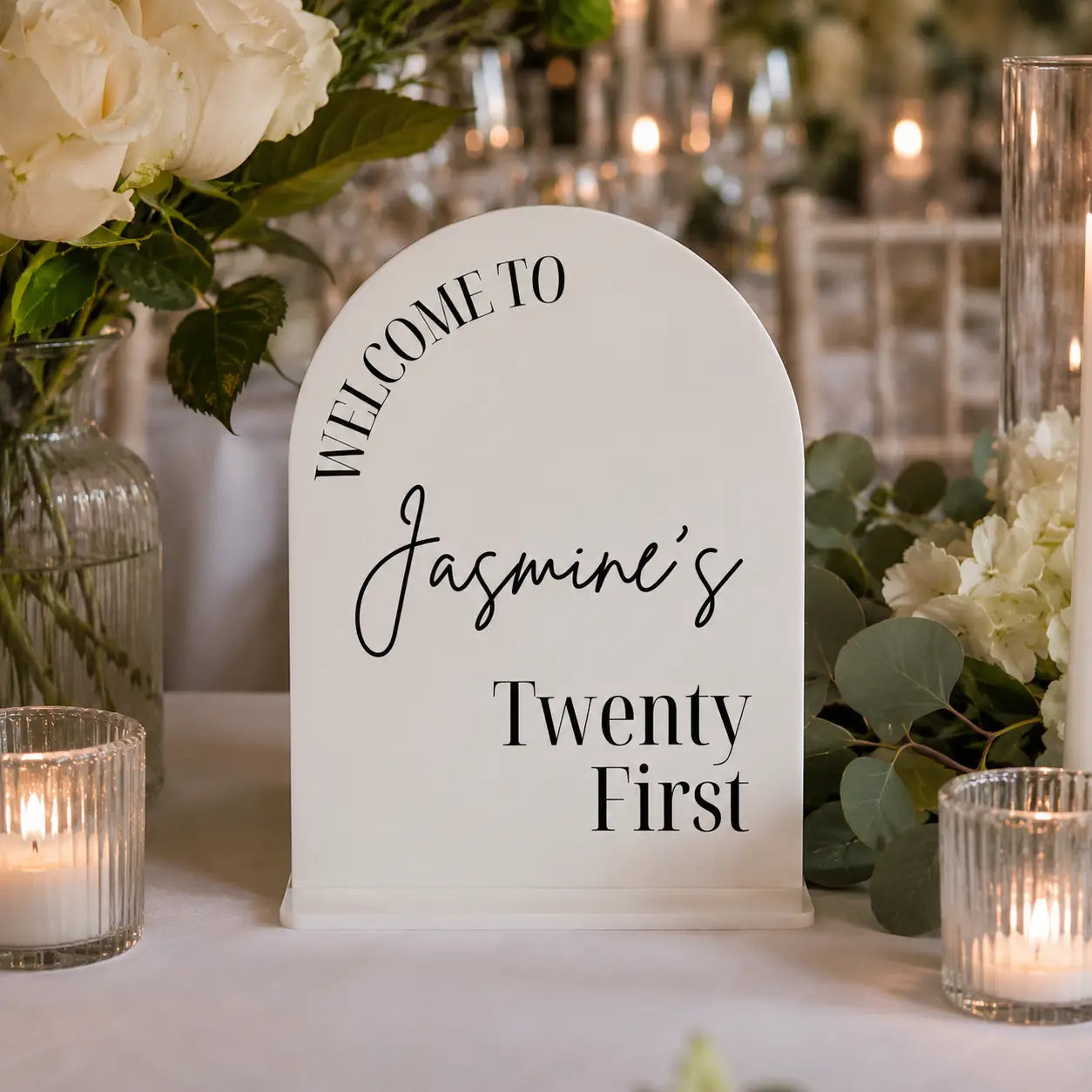 Custom Graphic Birthday Sign – Your Design, Your TextBirthday Table Plaques Personalised