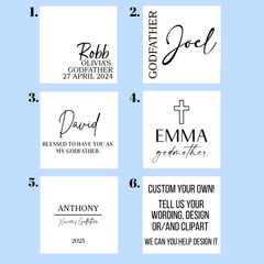 230ml Laser Etched White Wine Glass