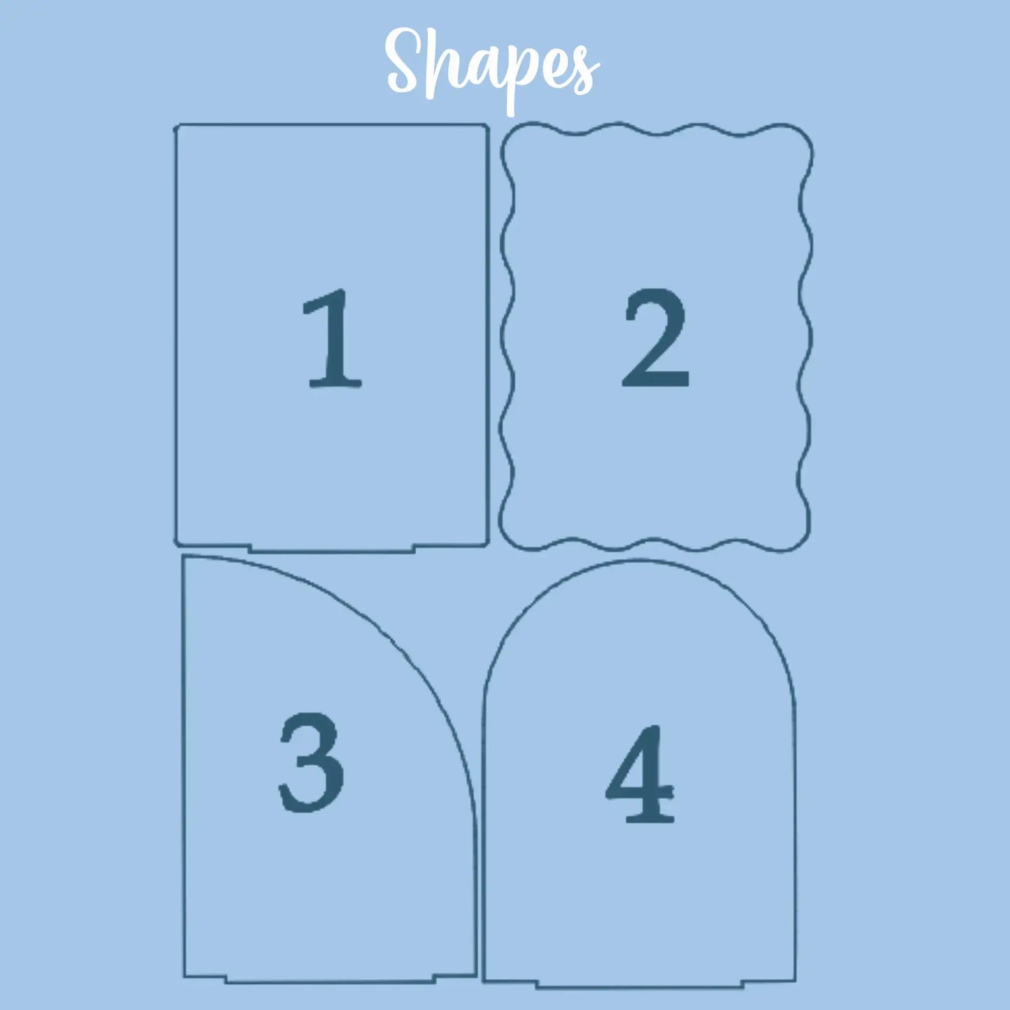 Acrylic Table Menu for Weddings – Elegant UV Printed Signage Evermore Gifts & Favours