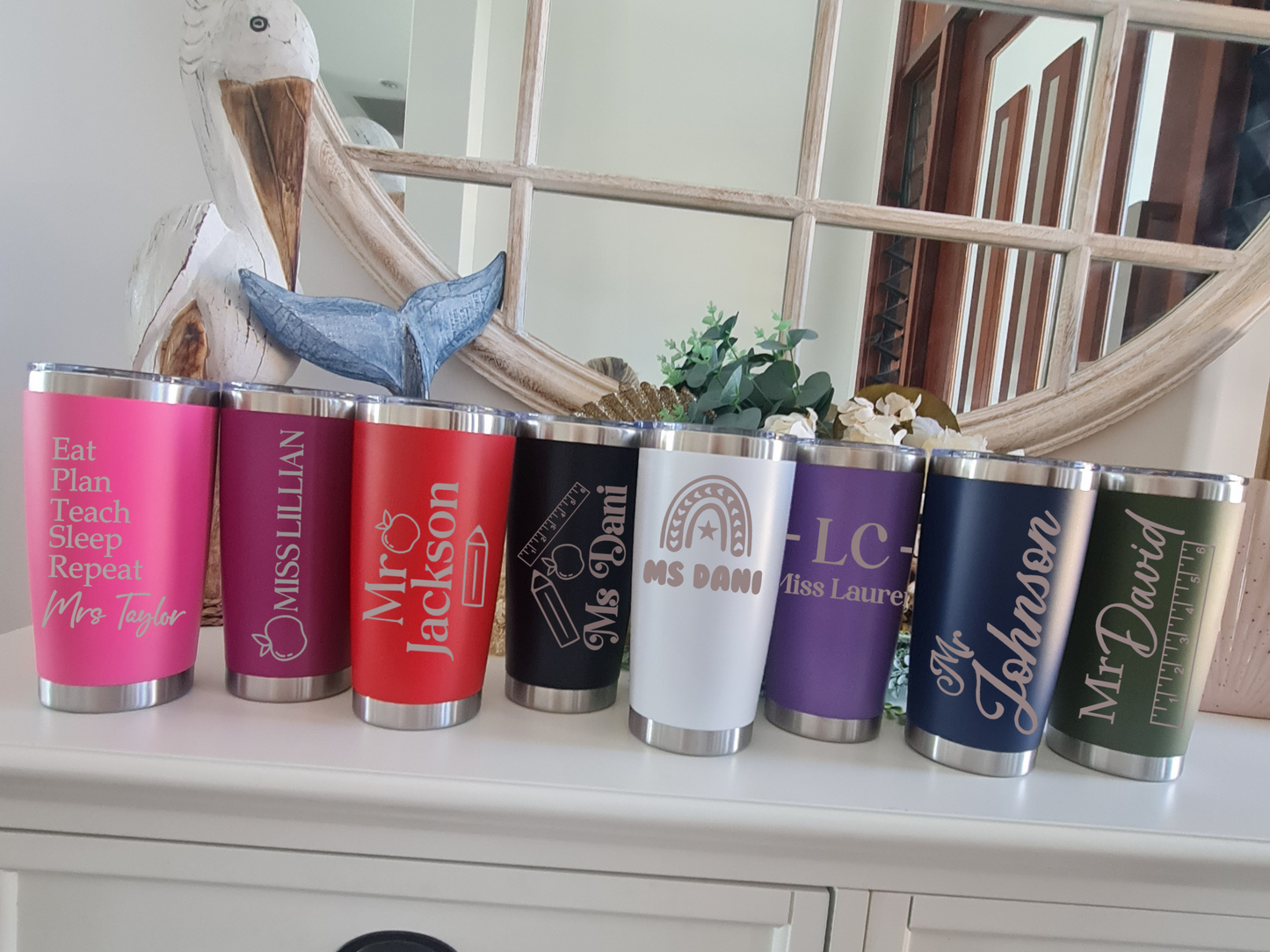 Personalised Laser Etched Drink 600ml Tumbler