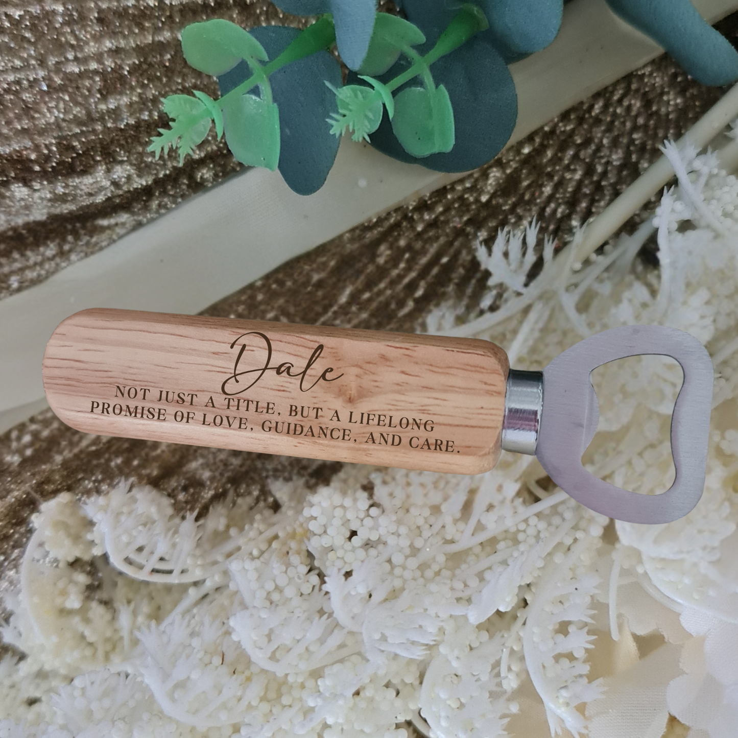 Personalised Godparent Bottle Opener