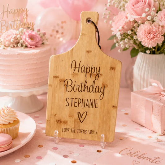Engraved Serving Board – Perfect for Couples or Families