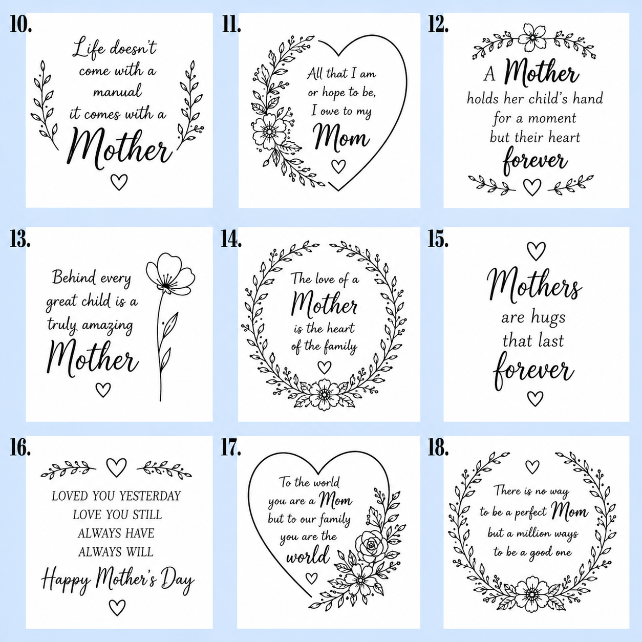 Personalised Mothers Day Plaque