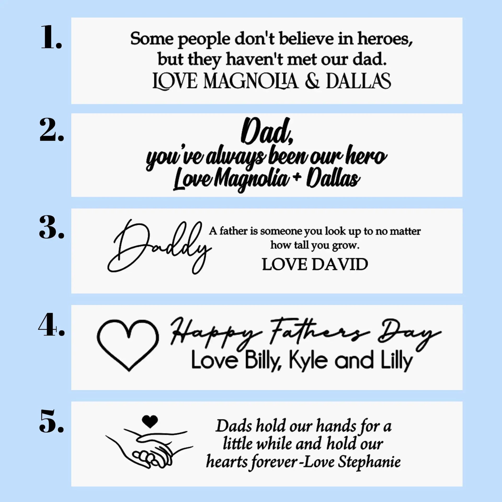 Personalised Fathers Day Belt | Custom PU Leather Gift Evermore Gifts & Favours