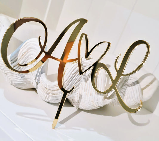 Personalised Cake Topper – Custom for Weddings, Hens & Engagements