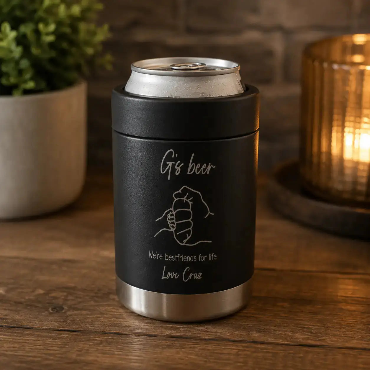 Personalised Stubby Holder For Dad | Father’s Day Can Cooler Evermore Gifts & Favours