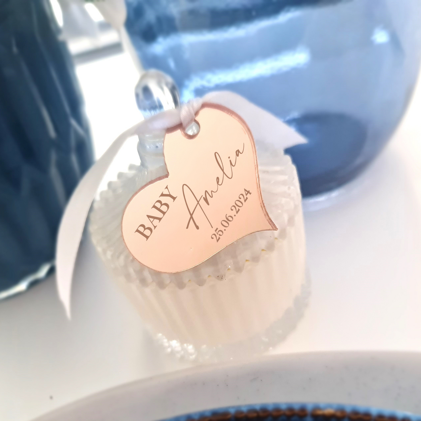Custom Baby Bonbonniere Tags – Perfect for Baby Showers or Naming Days