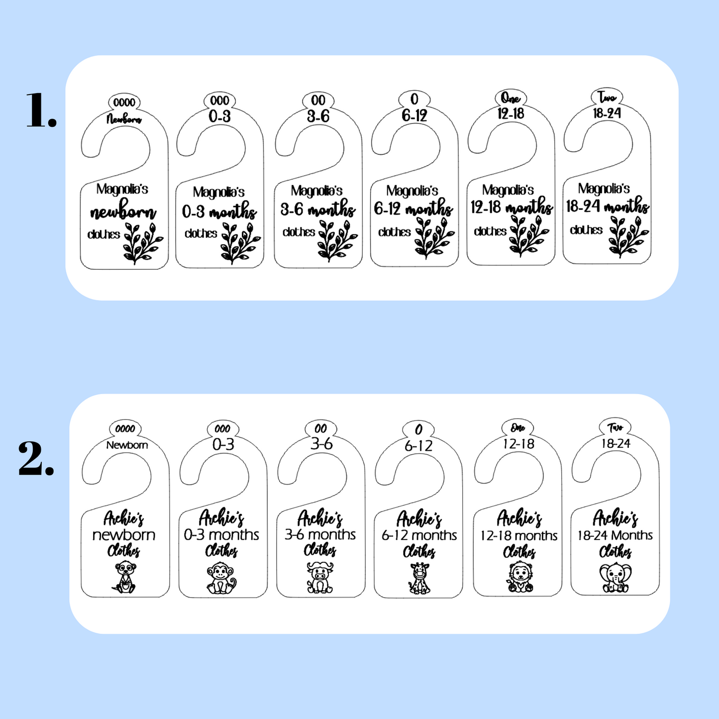 Stylish Organisation for Little Wardrobes