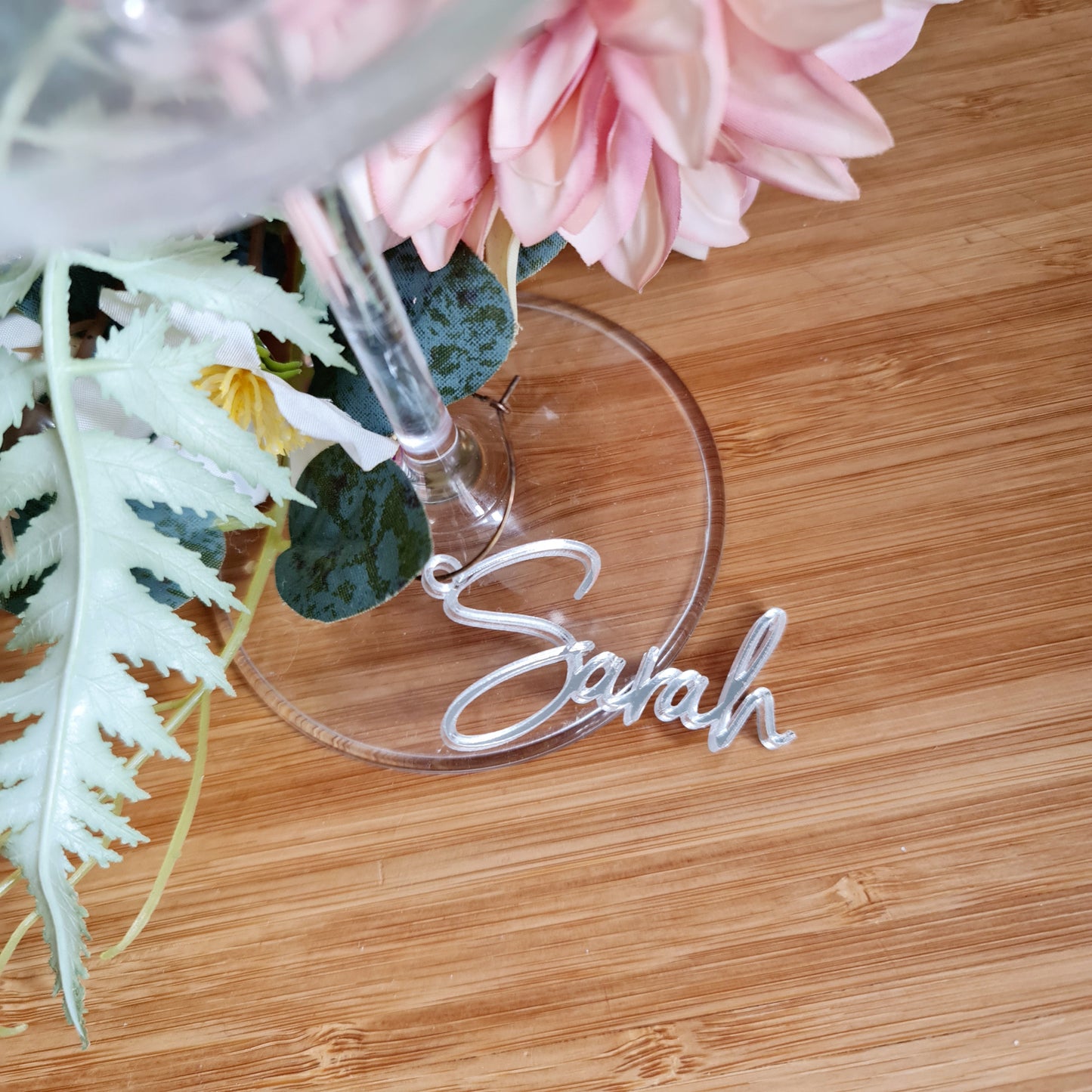 Premium Wedding Table Name Cards – Personalised Acrylic or Wood