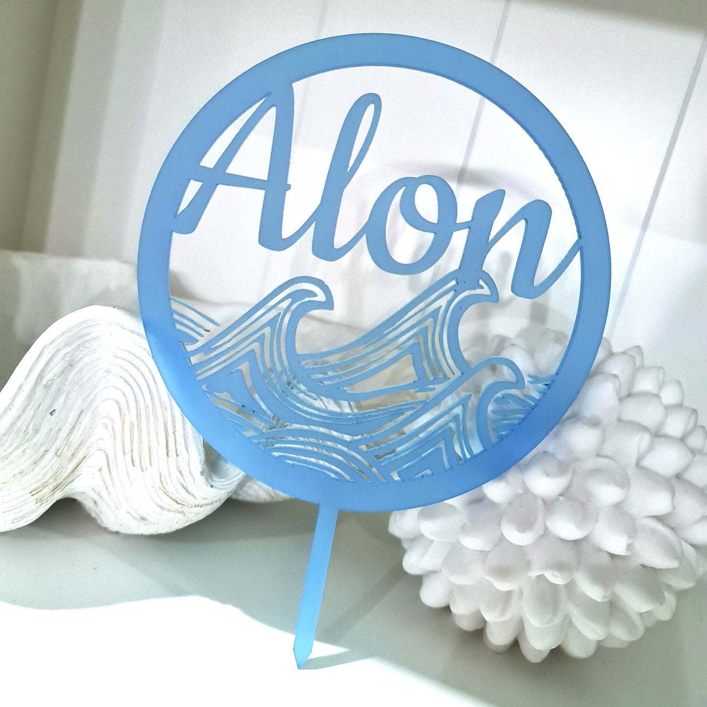 Custom Birthday Phrase Cake Topper – Your Text in Acrylic or Timber