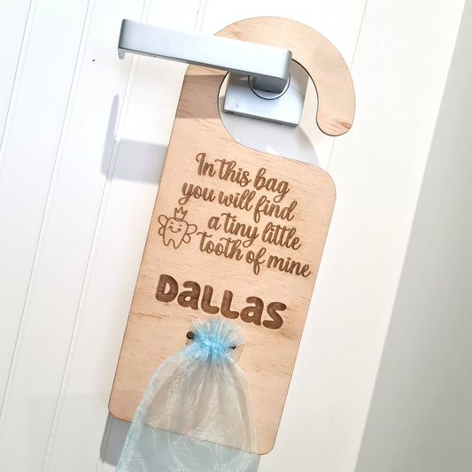 Children’s Missing Tooth Sign – Tooth Fairy Collection Night Plaque