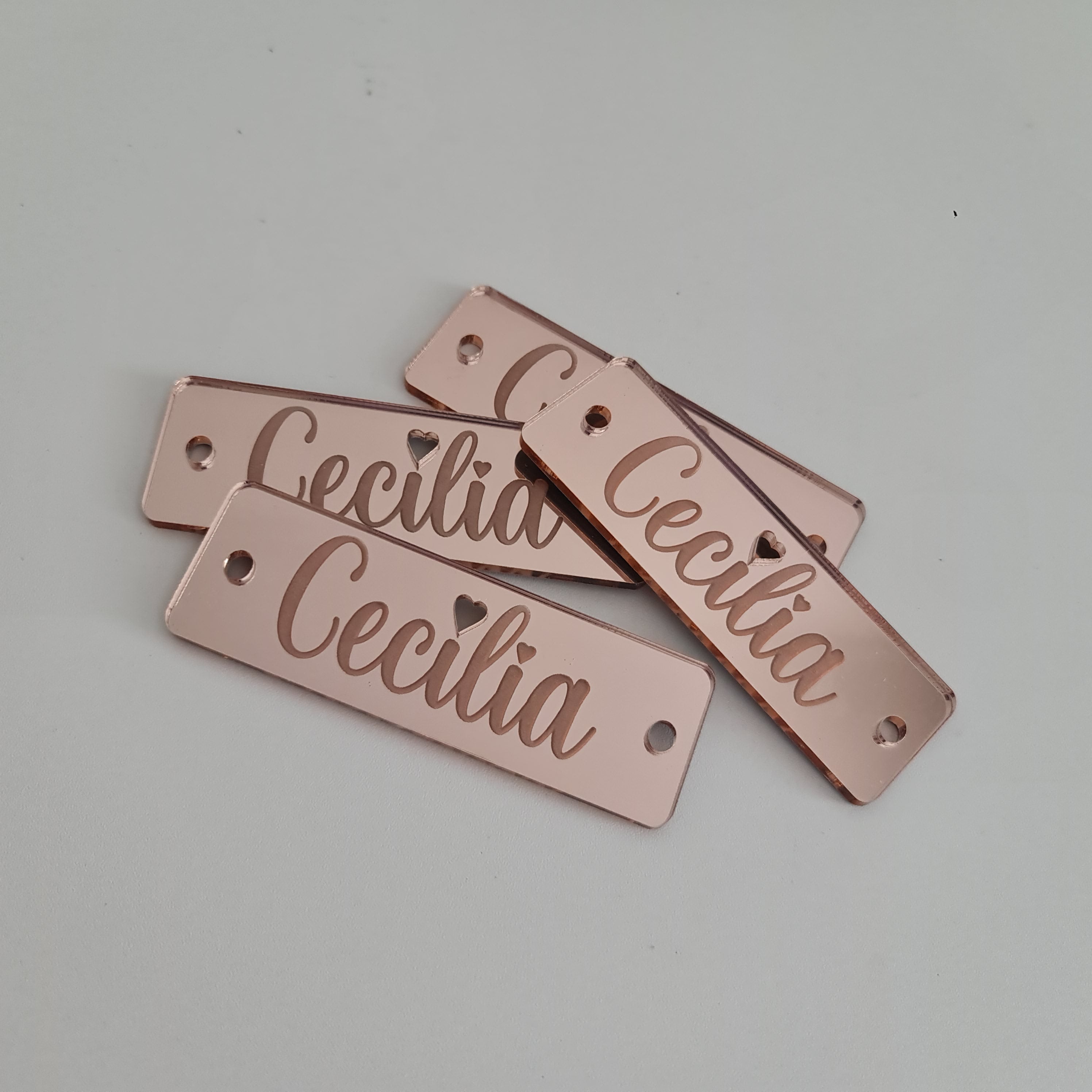 Holy Communion Bonbonniere Tags – Laser Etched with Name & Date