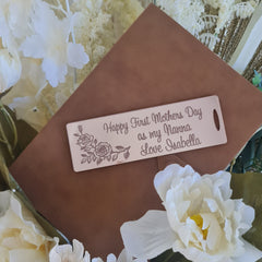Personalised Mother’s Day Bookmark – Custom Printed Gift for Mum