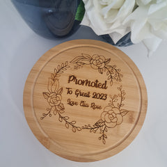 Cheese Serving Board with Untensils
