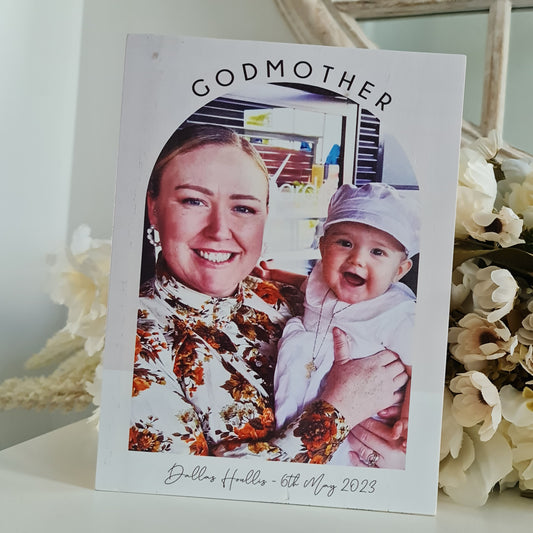 Printed Timber Photo Block – Freestanding Memory Display for Any Occasion