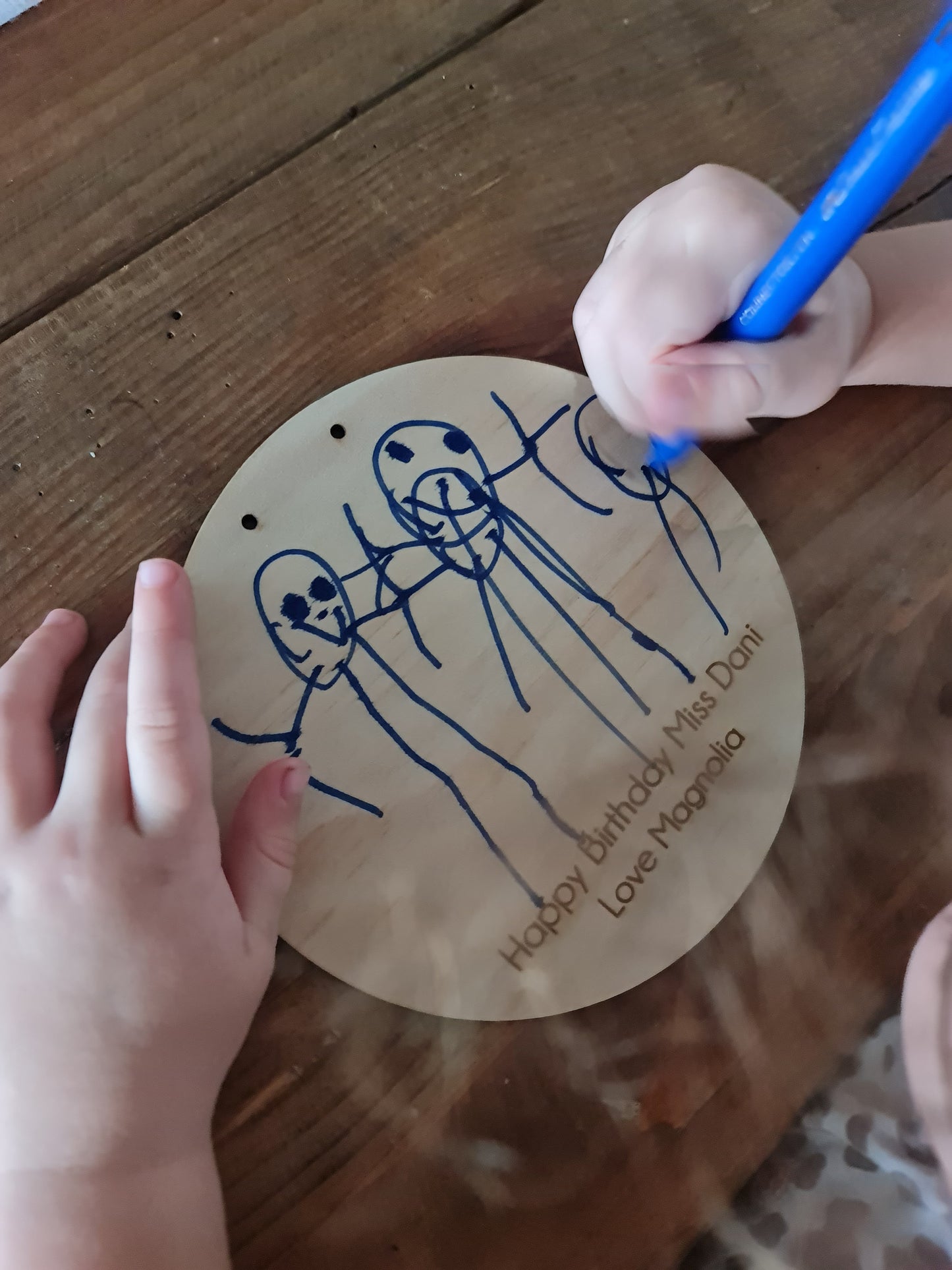 Personalised DIY Kids Drawing Plaques – A Creative Keepsake Made with Love