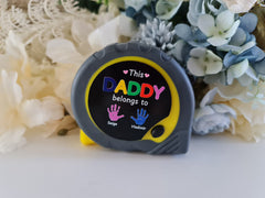 Father’s Day Gift – Personalised 8m Tape for DIY Dads