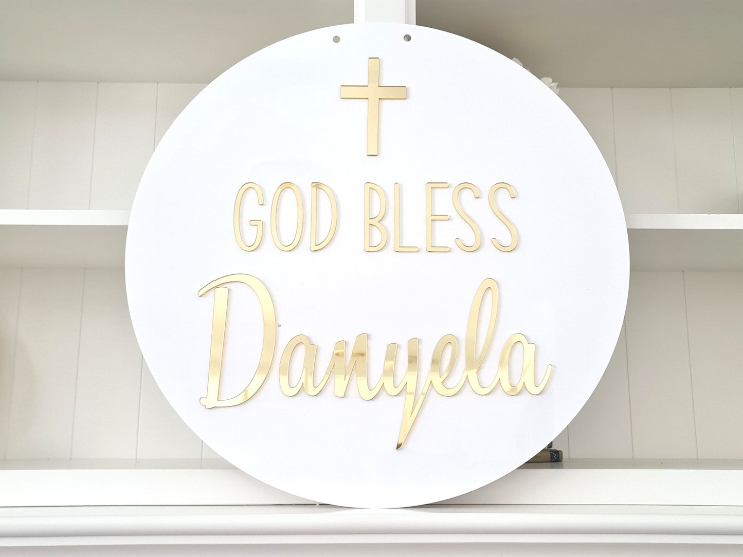 Personalised Acrylic Double Layer Signage