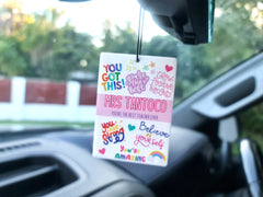 Laser Printed Drive Safe Token – Thoughtful Reminder Keepsake