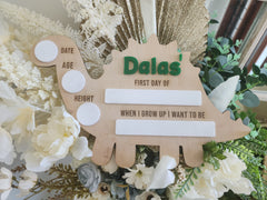 Milestone School Sign – Customised for Every Grade