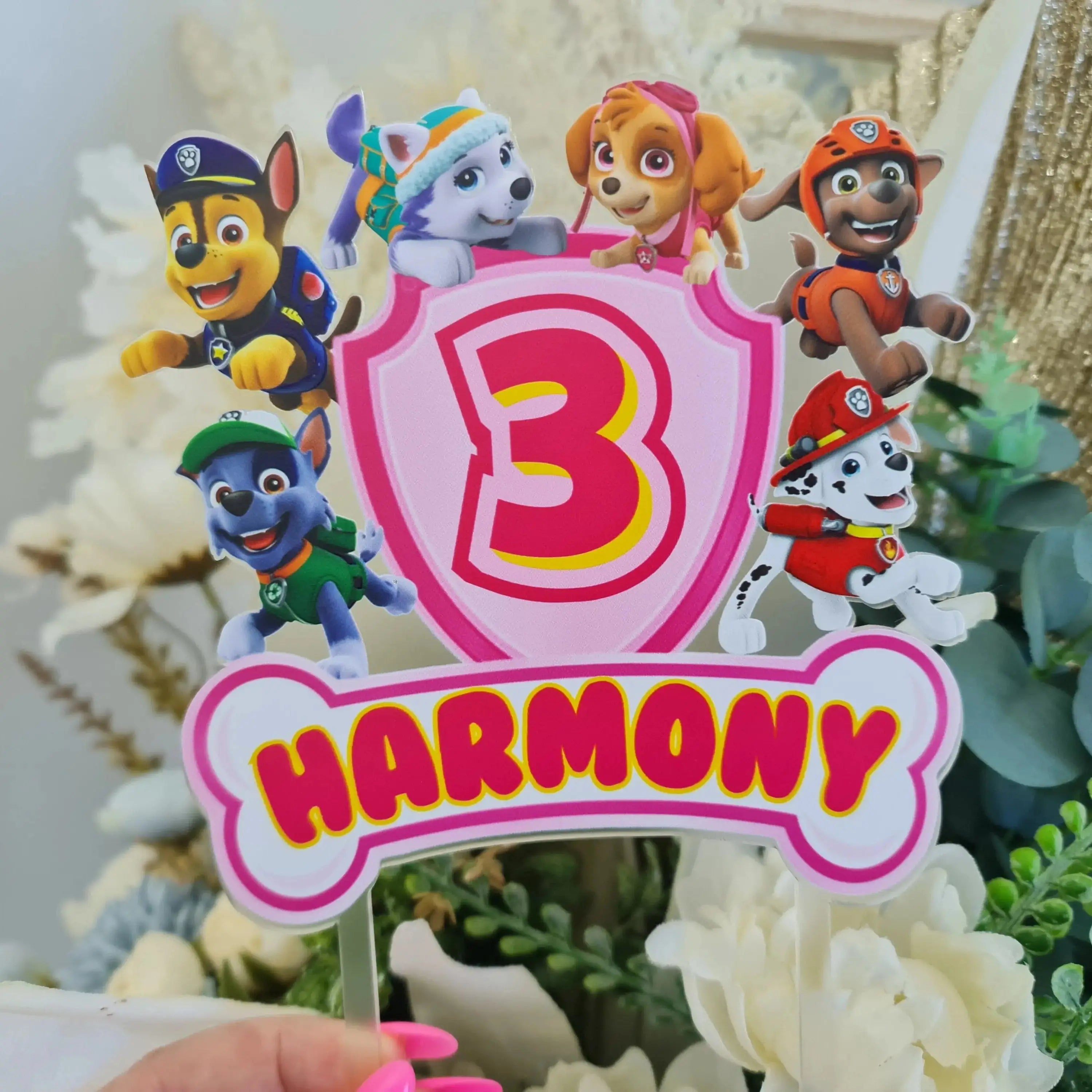 Design Photo Topppers Custom Graphic Cake Topper – Any Design UV Printed on Acrylic– Evermore ...