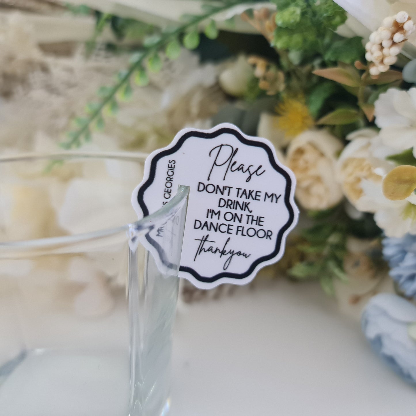 Hens Night Drink Covers – UV Printed Personalised Glass Toppers