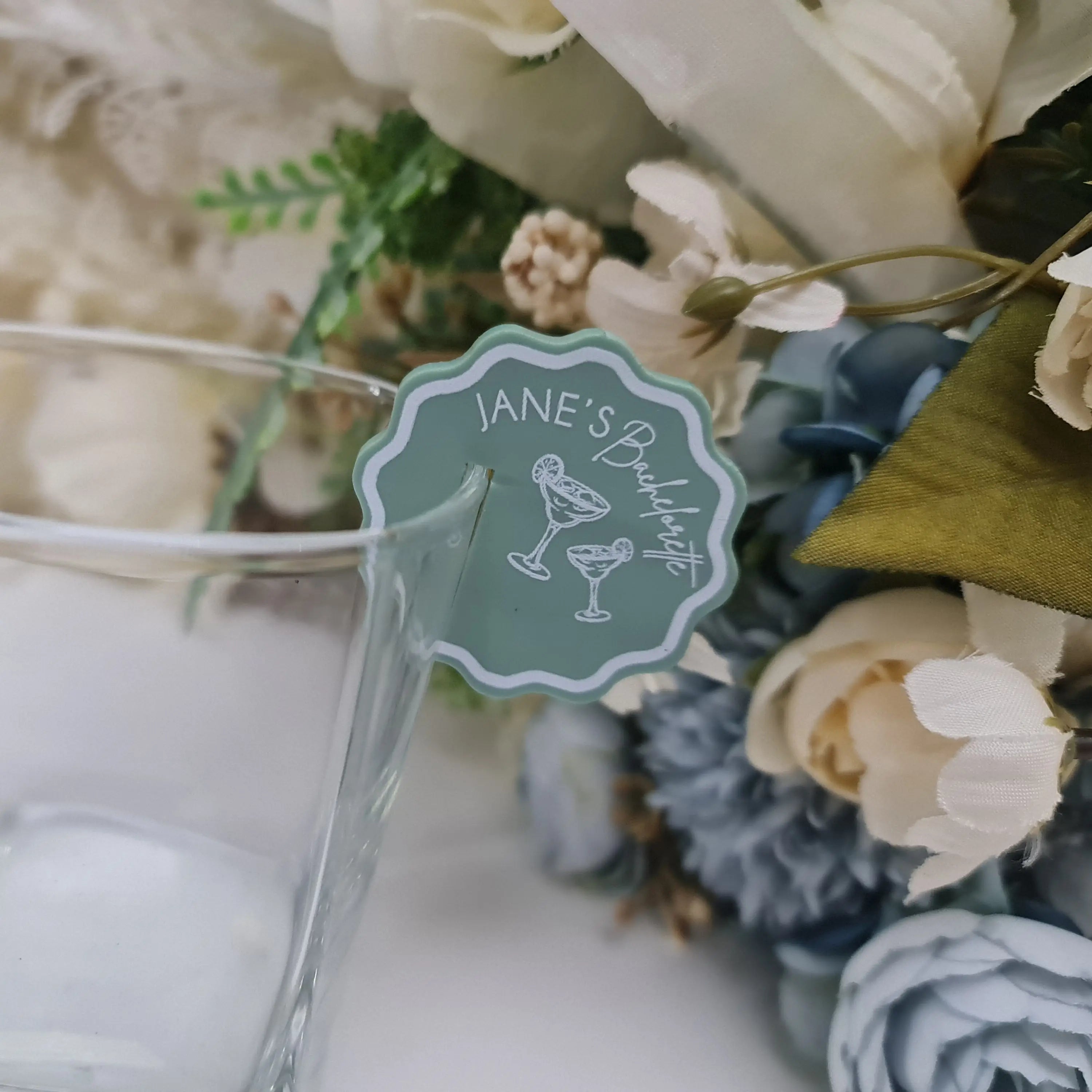 Drink toppers - Bach – Bold, Personalised & Stylish