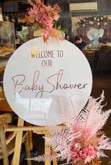 Personalised Baby Name Sign – Perfect for Baby Showers or Keepsakes