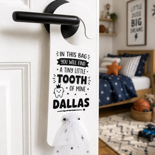 Children’s Missing Tooth Sign – Tooth Fairy Collection Night Plaque