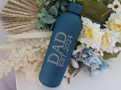 750ml Personalised Stainless Steel Drink Bottle – Custom Gift