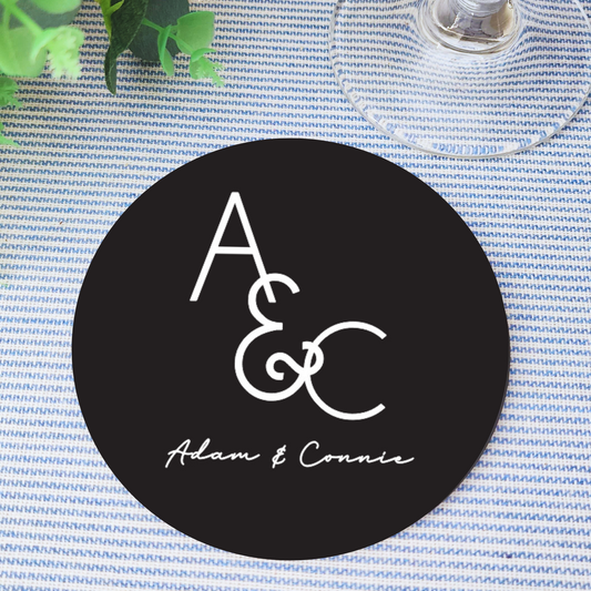 Thank You Wedding Coasters – Personalised Guest Favour