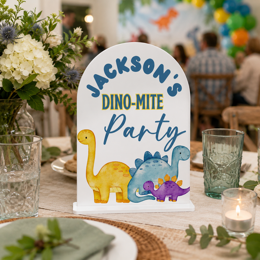 Reusable Birthday Sign – Personalised Keepsake for Any Age