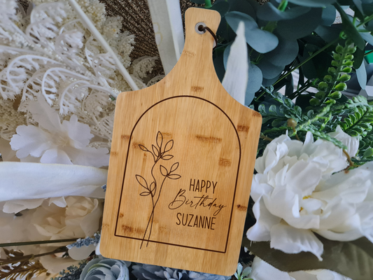 Housewarming Serving Board – Personalised Timber Gift