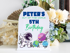 Custom Graphic Birthday Sign – Your Design, Your Text