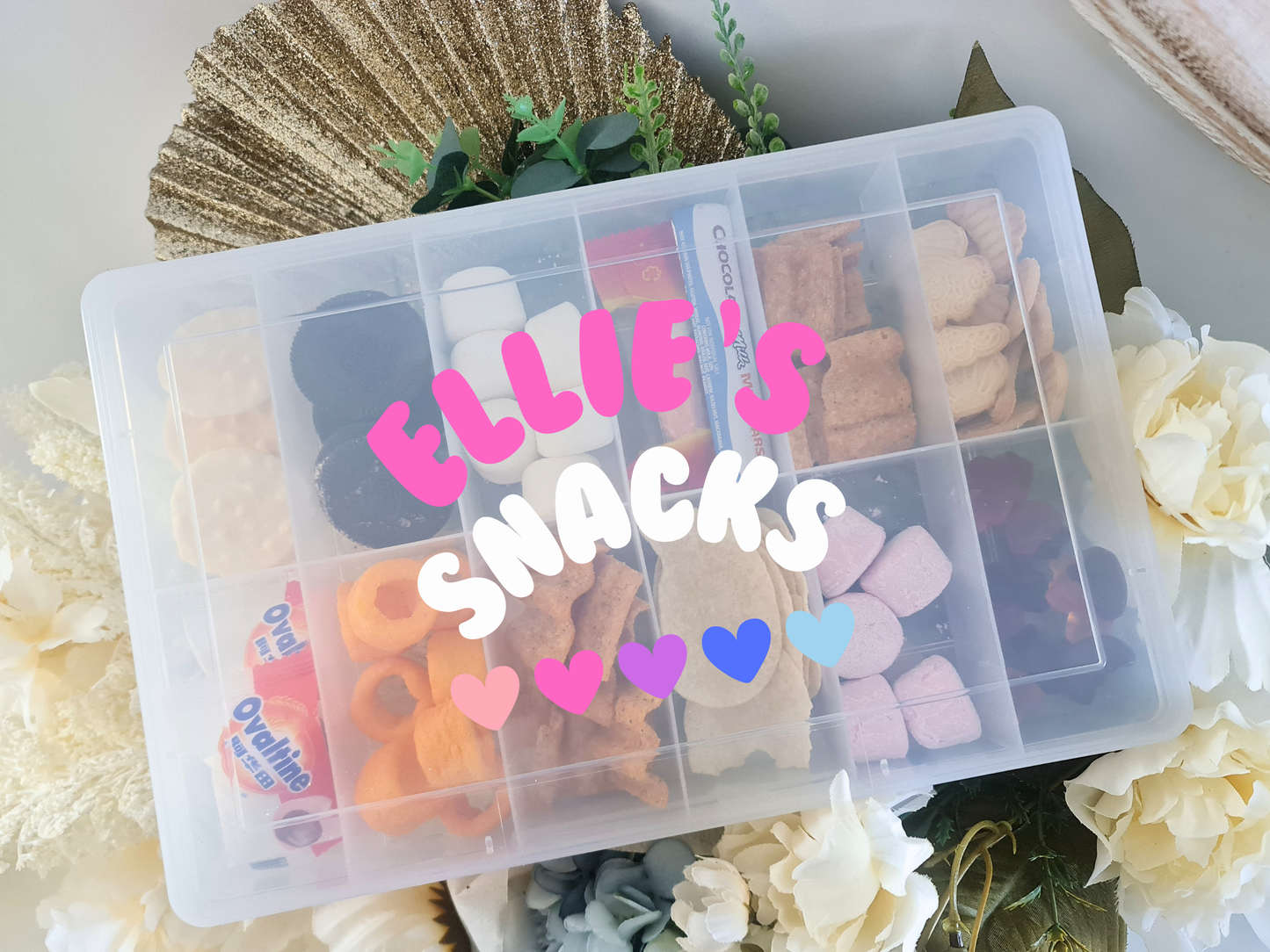 Snack Box with Name – Perfect Gift for Birthdays, Teachers & More