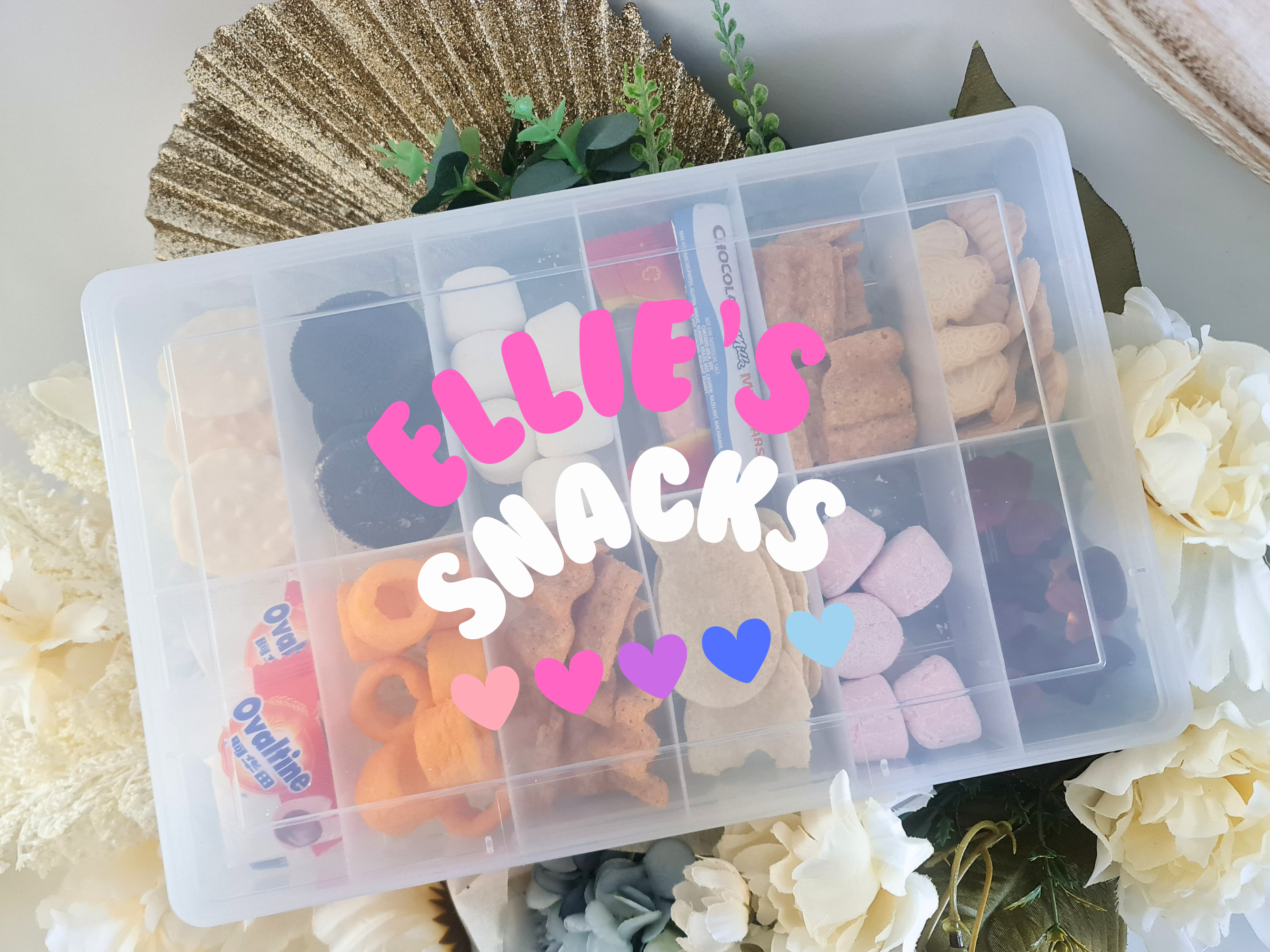 Snack Box with Name – Perfect Gift for Birthdays, Teachers & More